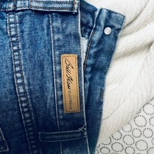 High Wasted distressed jean shorts